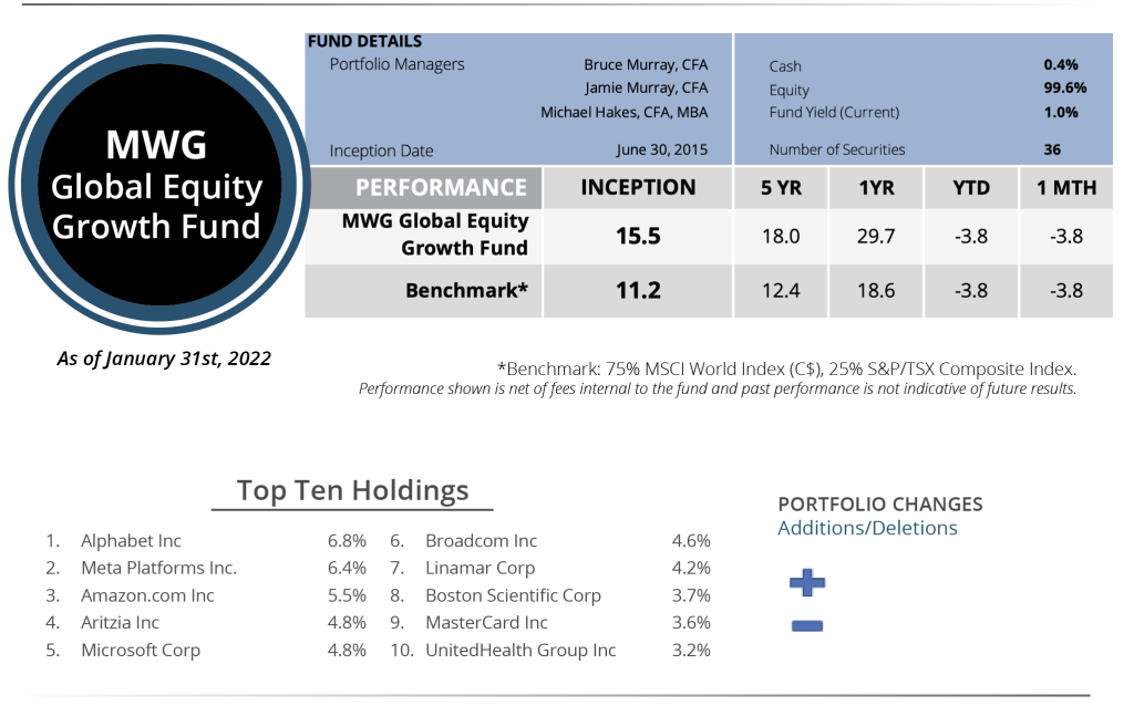 Global Equity Snapshot - January 2022